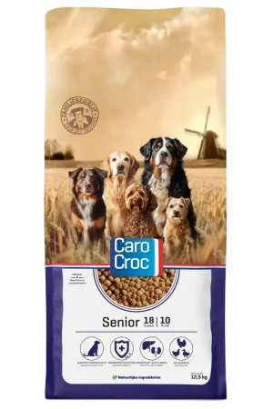 CaroCroc Hondenvoer Senior 18/10 12,5 kg Flitsaanbieding