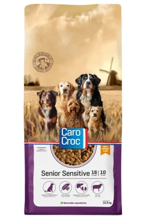 Snelle Levering CaroCroc Hondenvoer Senior Sensitive 12,5 kg