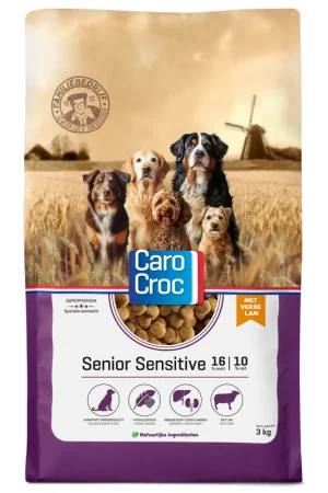 CaroCroc Hondenvoer Senior Sensitive 3 kg Koopje