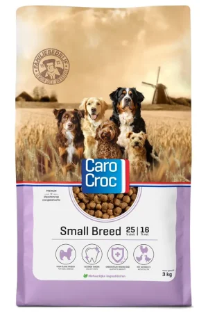 CaroCroc Hondenvoer Small Breed 3 kg Alleen Vandaag