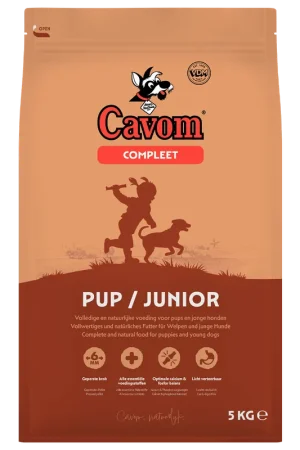 Veilige Betaling Cavom Hondenvoer Compleet Pup/Junior 5 kg