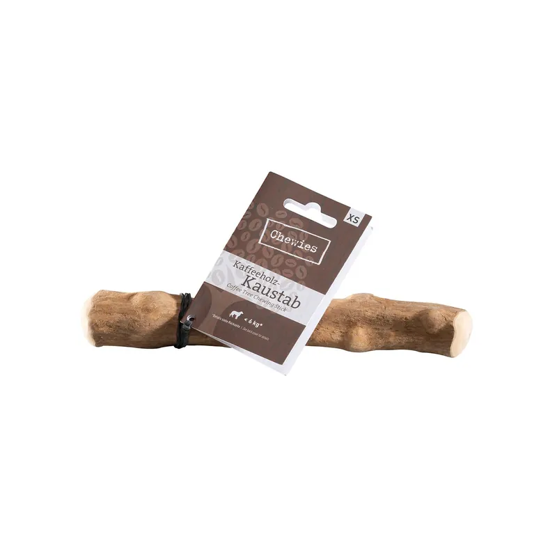 Chewies Koffiehout Kauwstok XS Flitsaanbieding