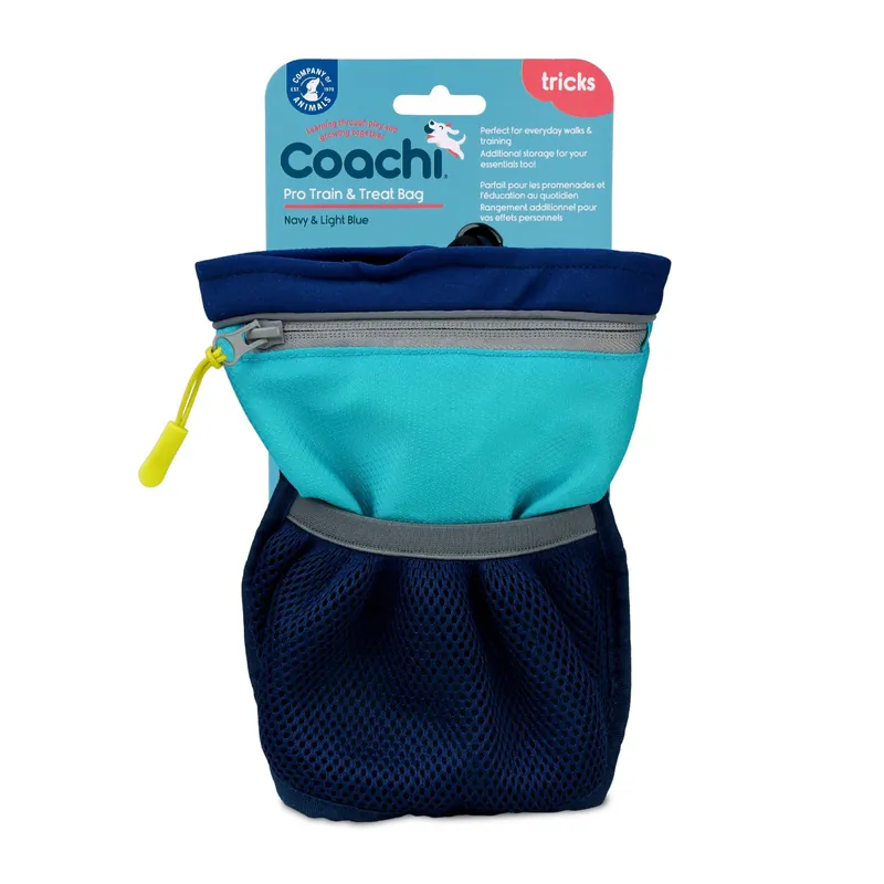 Betrouwbaar Coachi Train & Treat Bag Pro Navy/Light Blue