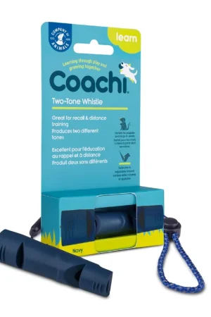 Coachi Two Tone Whistle Navy Korting