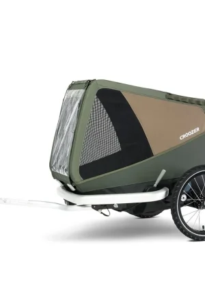 Croozer hondenfietskar Dog Enna Groen Aanbieding