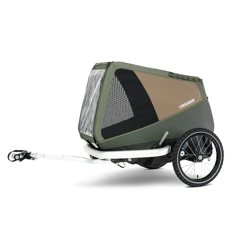 Croozer hondenfietskar Dog Enna Groen Aanbieding