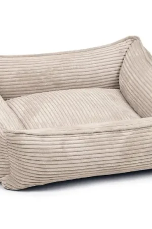 Designed by Lotte Hondenmand Ribbed Lichtgrijs Alleen Vandaag