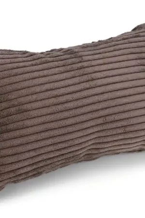 Designed by Lotte Hoofdkussen Ribbed Bruin Voordeelprijs