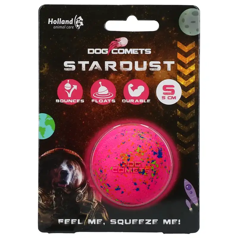 Gratis Retour Dog Comets Ball Stardust Roze