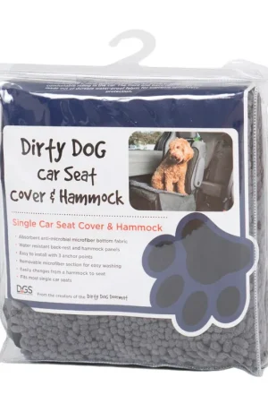 Dirty Dog Autodeken Voorstoel Grijs Alleen Vandaag