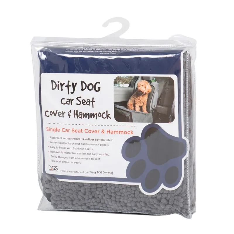 Dirty Dog Autodeken Voorstoel Grijs Alleen Vandaag