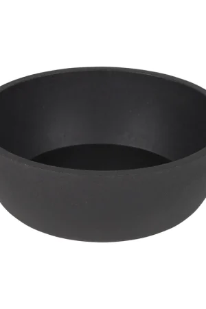 District 70 Voer- en Drinkbak Bamboo Dark Grey Op = Op