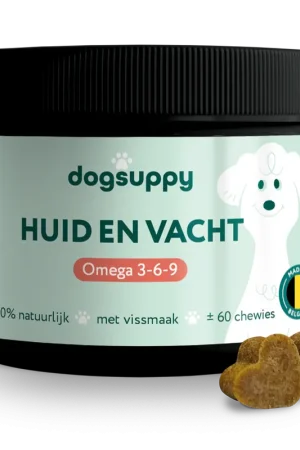 Must-Have Dogsuppy Omega 3-6-9 Huid & Vacht 60 st