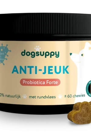 Dogsuppy Anti Jeuk met Rund 60 st Op = Op