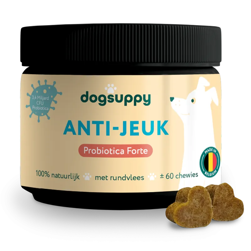 Dogsuppy Anti Jeuk met Rund 60 st Op = Op