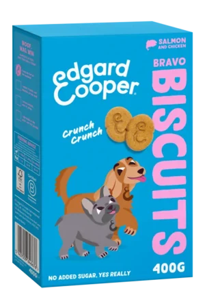 Koopje Edgard & Cooper Biscuit Salmon 400 gr