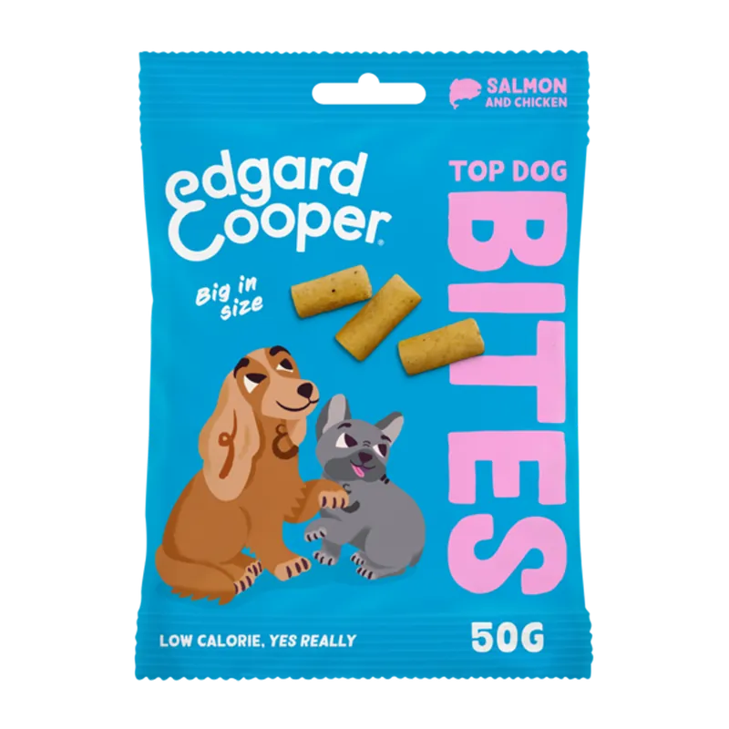 Direct Beschikbaar Edgard & Cooper Bite Salmon Large 50 gr