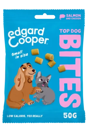 Betaalbaar Edgard & Cooper Bite Salmon Small 50 gr