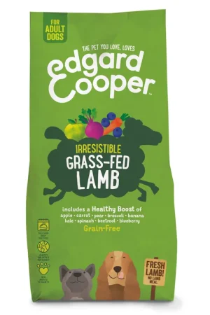 Edgard & Cooper hondenvoer Adult graslam 12 kg Populair