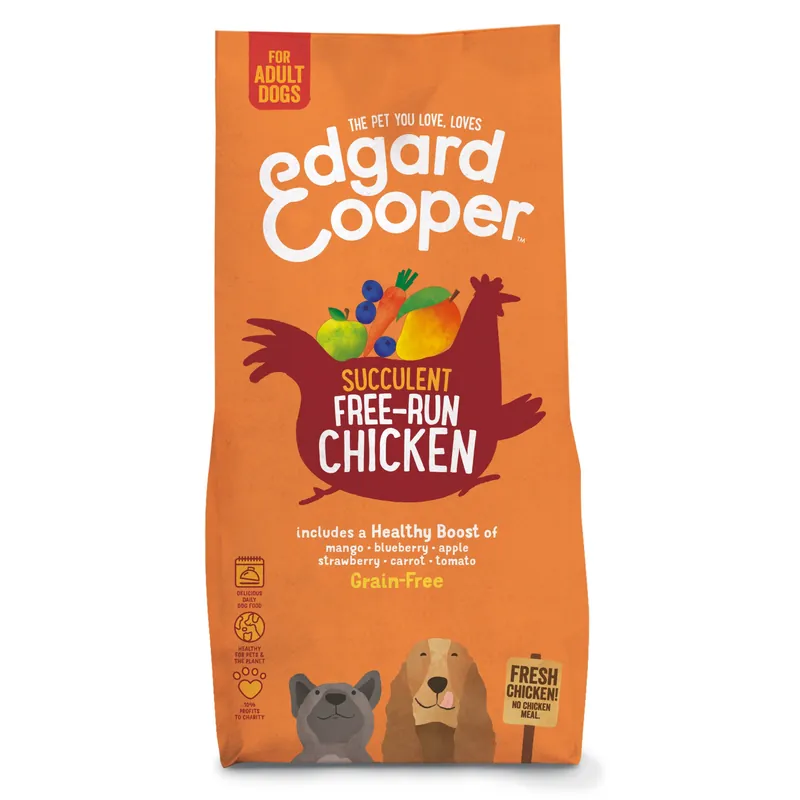 Premium Edgard & Cooper hondenvoer Adult kip 12 kg