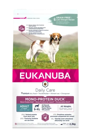 Korting Eukanuba Hondenvoer Daily Care Mono-Protein Duck 2,3 kg