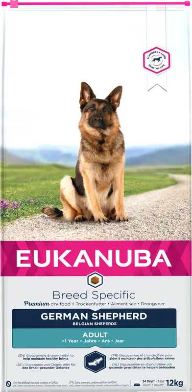 Eukanuba Hondenvoer German Shepherd Adult 12 kg Nu Kopen