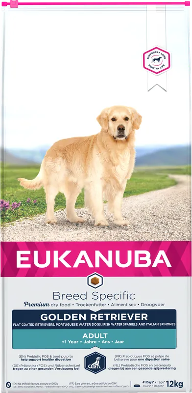 Superprijs Eukanuba Hondenvoer Golden Retriever Adult 12 kg
