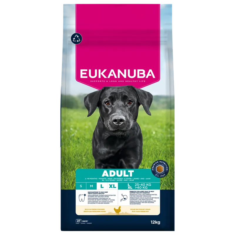 Eukanuba Hondenvoer Life Care Adult L/XL Chicken 12 kg Laatste Kans