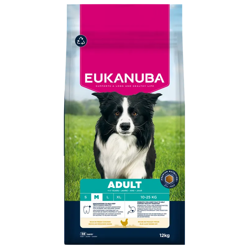 Meest Verkocht Eukanuba Hondenvoer Life Care Adult M Chicken 12 kg