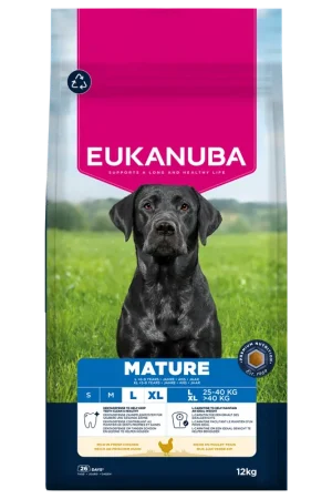 Eukanuba Hondenvoer Life Care Mature L/XL Chicken 12 kg Seizoensaanbieding