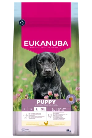 Hoge Kwaliteit Eukanuba Hondenvoer Life Care Puppy L/XL Chicken 12 kg