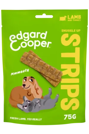 Nu Kopen Edgard & Cooper Strips Lamb 75 gr