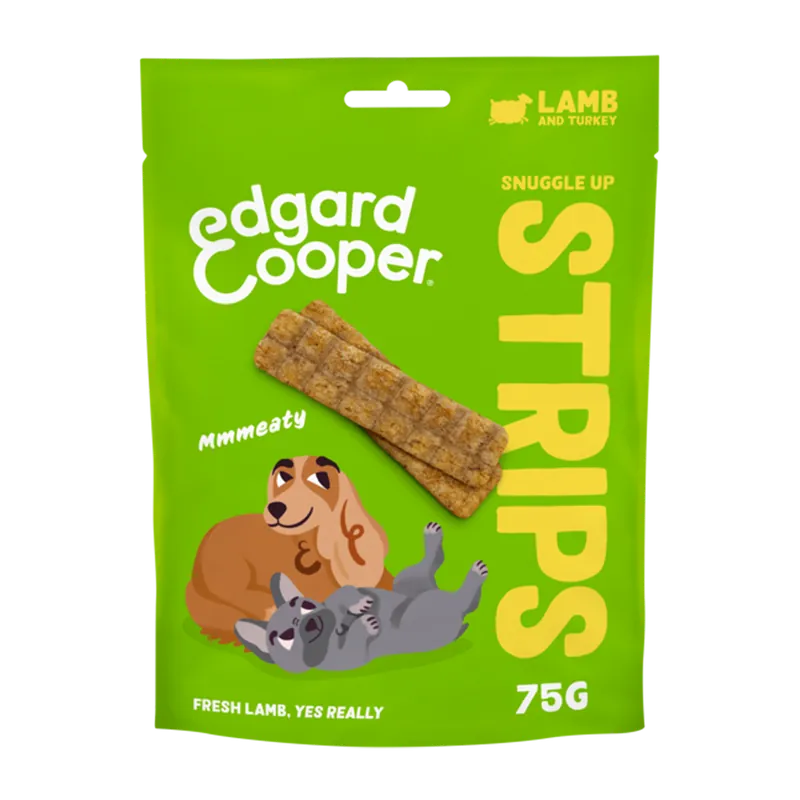 Nu Kopen Edgard & Cooper Strips Lamb 75 gr