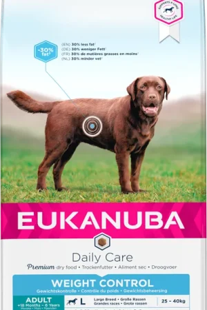 Alleen Vandaag Eukanuba Hondenvoer Adult L/XL Weight Control Adult 12 kg