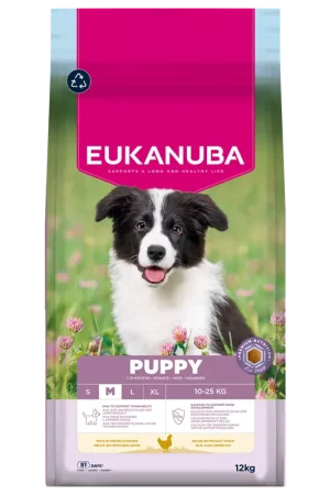 Hete Deal Eukanuba Hondenvoer Life Care Puppy M Chicken 12 kg