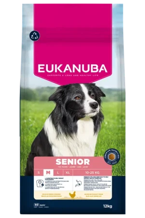 Populair Eukanuba Hondenvoer Life Care Senior M Chicken 12 kg