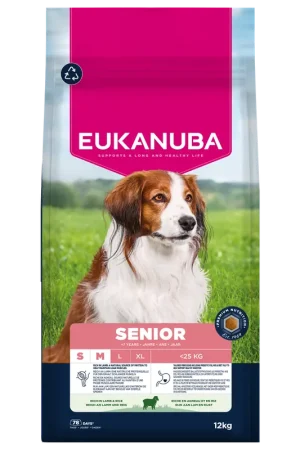 Eukanuba Hondenvoer Life Care Senior S/M Lamb & Rice 12 kg Lage Kosten