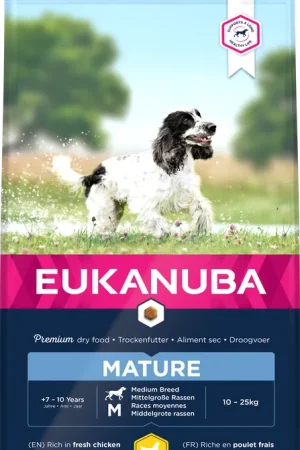 Koopje Eukanuba Hondenvoer Mature M Chicken 3 kg