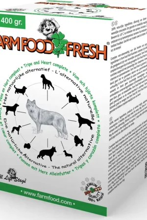 Farm Food Fresh hondenvoer pens & hart compleet 2 x 400 gr Beste Prijs