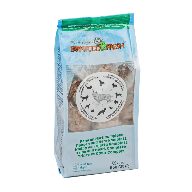 Exclusieve Aanbieding Farm Food Fresh Hondenvoer Pens & Hart Compleet 550 gr