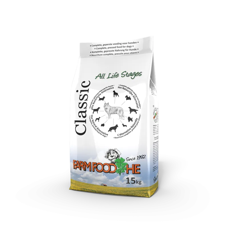 Farm Food hondenvoer HE Classic 15 kg Fabrieksprijs