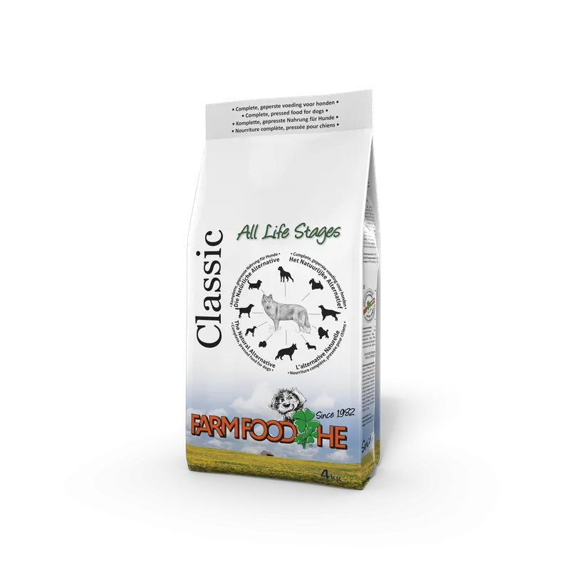 Direct Beschikbaar Farm Food hondenvoer HE Classic 4 kg