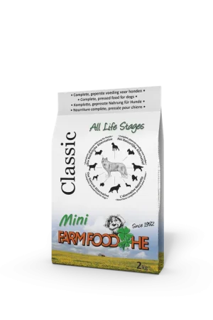 Lage Prijs Farm Food hondenvoer HE Classic Mini 2 kg