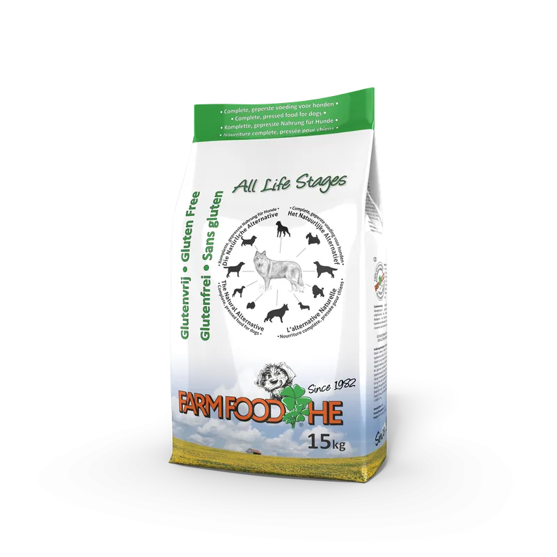 Direct Verzonden Farm Food hondenvoer HE Glutenvrij 15 kg