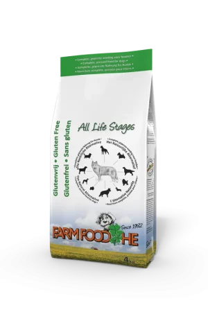 Farm Food hondenvoer HE Glutenvrij 4 kg Laatste Versie