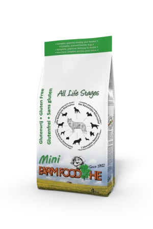 Farm Food hondenvoer HE Glutenvrij Mini 4 kg Laatste Kans