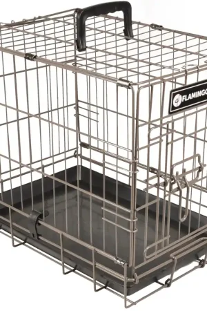 Nieuw Flamingo hondenbench Ebo taupe