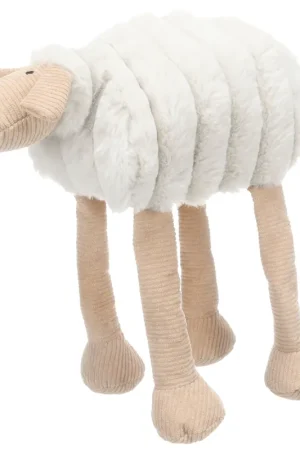Beste Prijs Flamingo Hondenspeelgoed Ribola Liggend Beige S