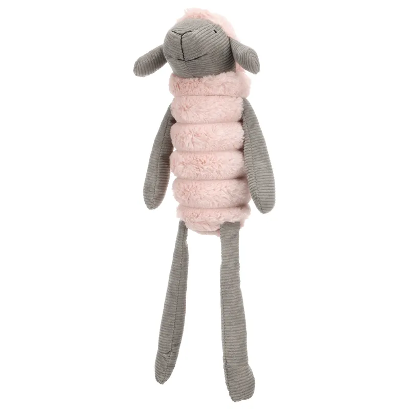 Flitsaanbieding Flamingo Hondenspeelgoed Ribola Zittend Roze S