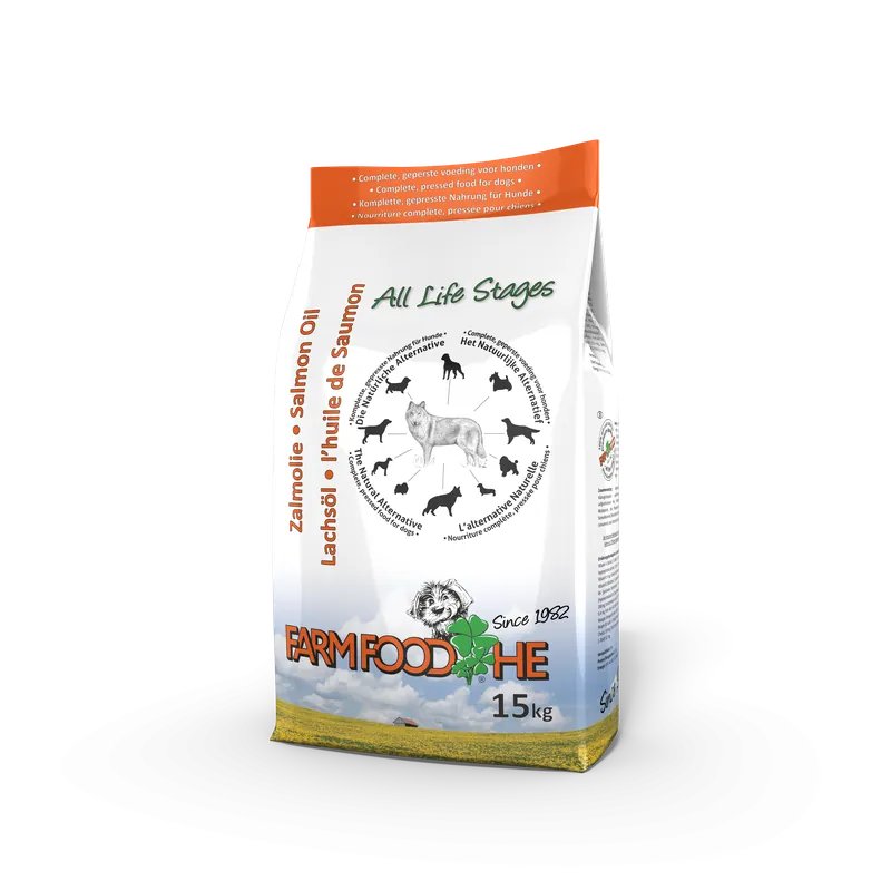 Farm Food hondenvoer HE Zalmolie 15 kg Koop Vandaag